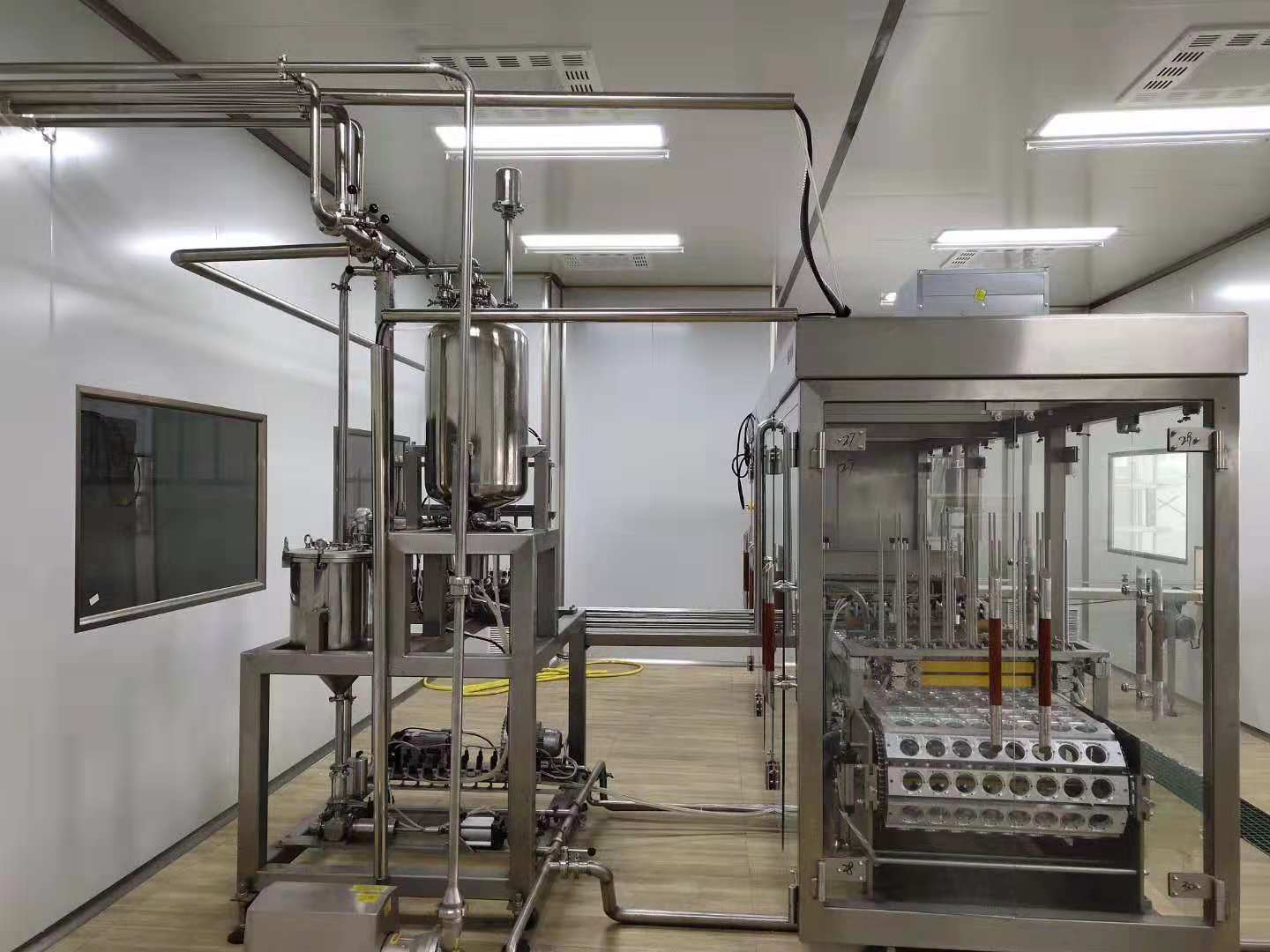 翼城綠牧德品乳業(yè)生產車間凈化裝修完工！