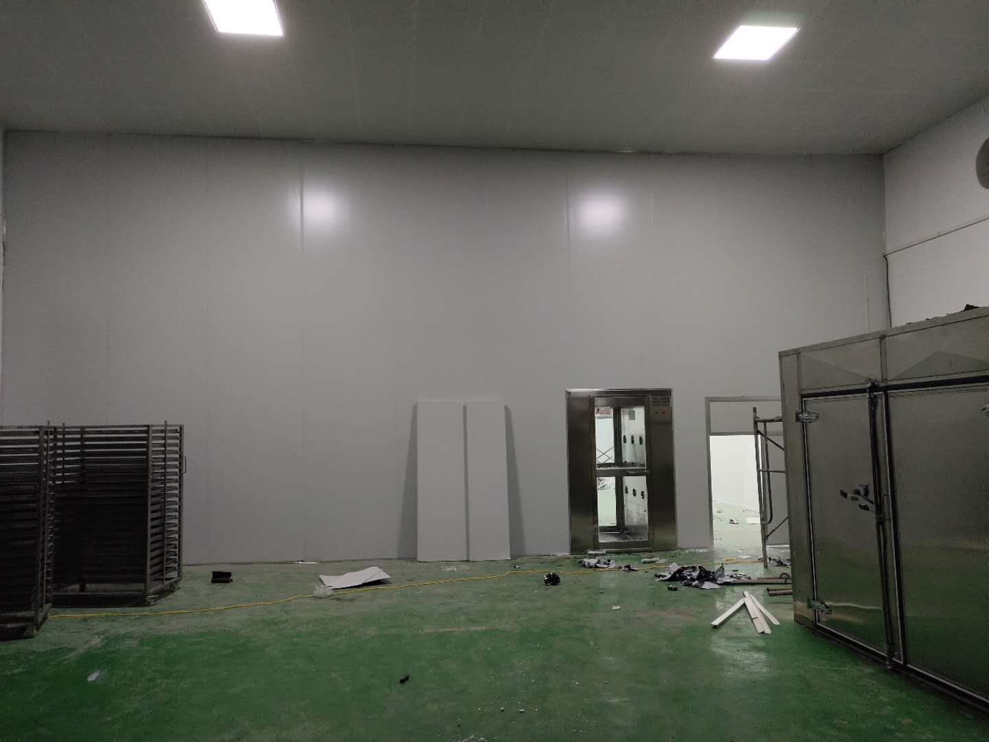 登封市綠寶農業(yè)包裝車間裝修工程裝修開工中