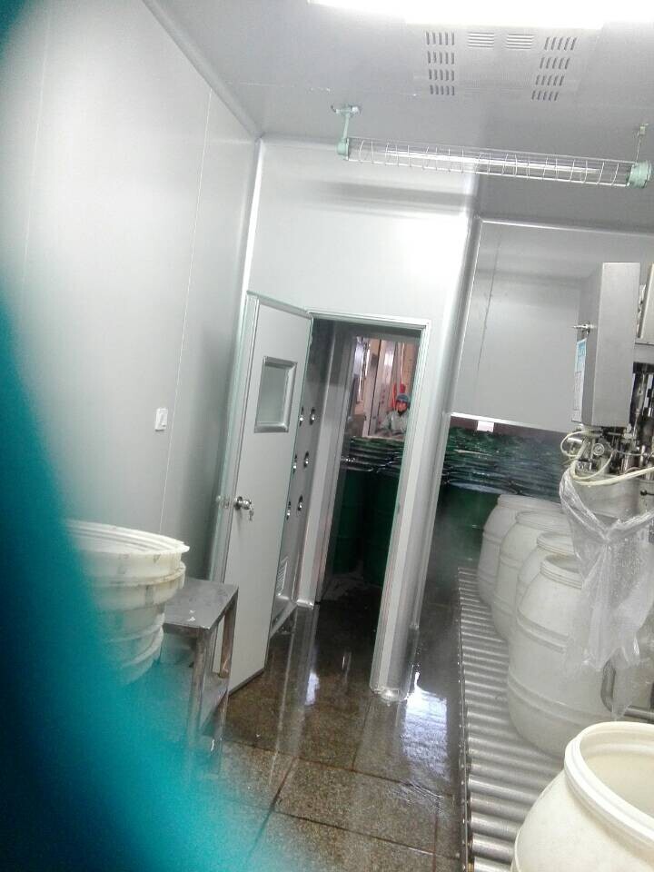 熱烈祝賀陜西白水安德利果蔬汁廠灌裝間凈化裝修開工！