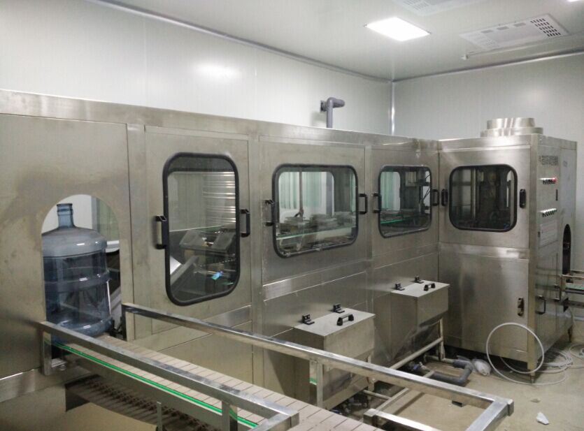 信陽白玉泉純凈水廠車間凈化裝修完工！